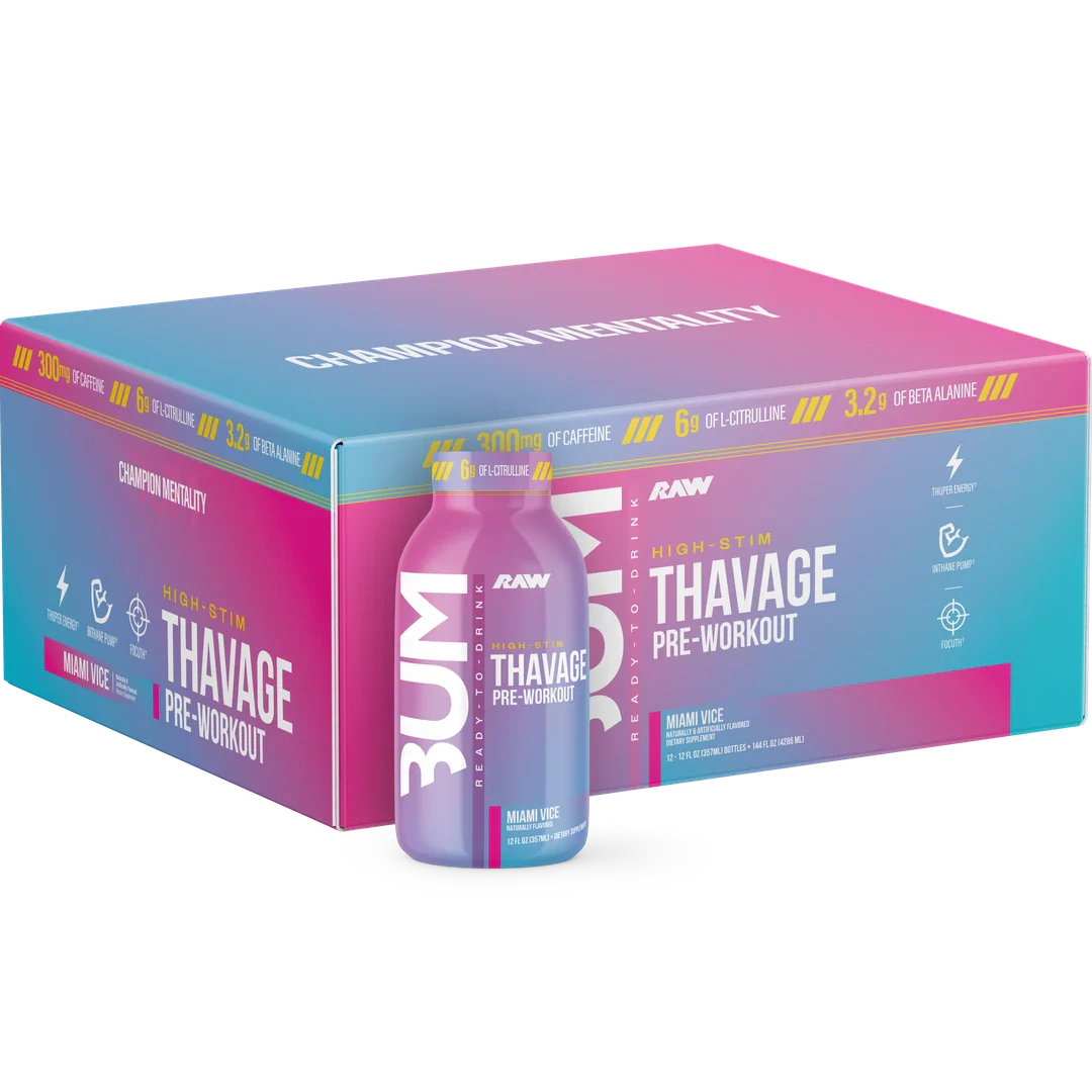 Thavage RTD Pre-Workout
